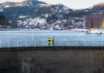Overløp ved Nesjøen dam