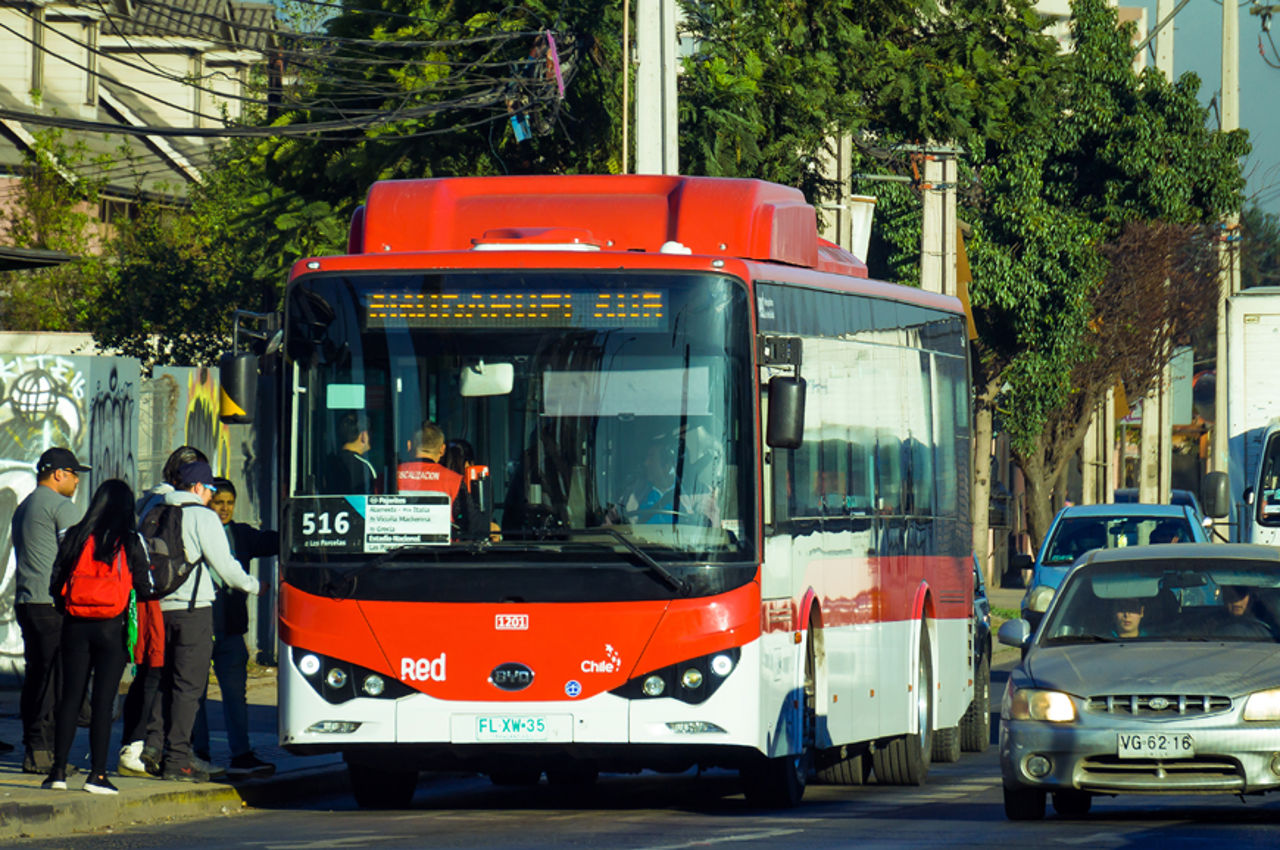 Elbuss i Chile