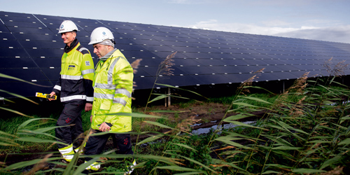 Solenergiparken Lange Runde i Emmen