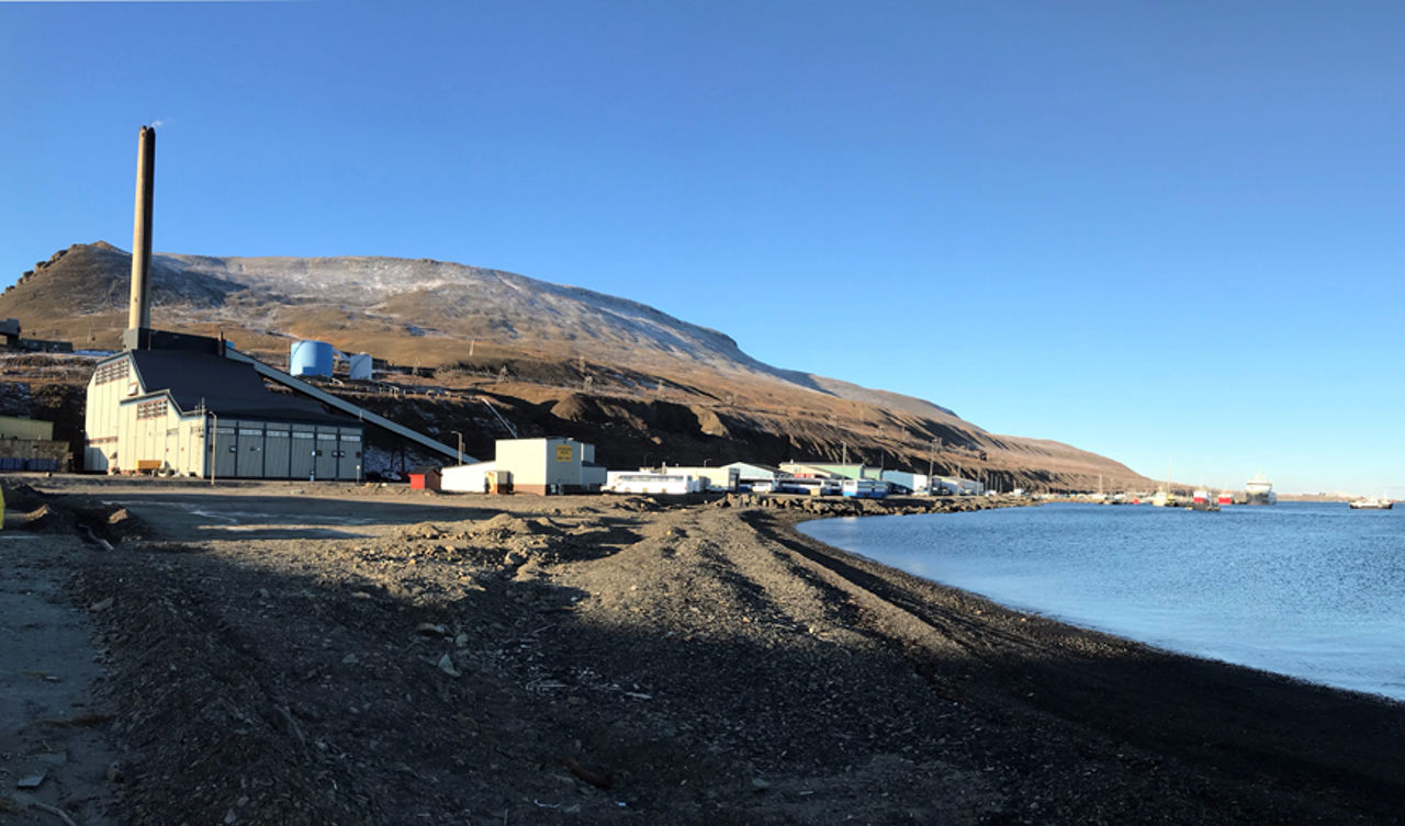 Gruve p&aring; Svalbard