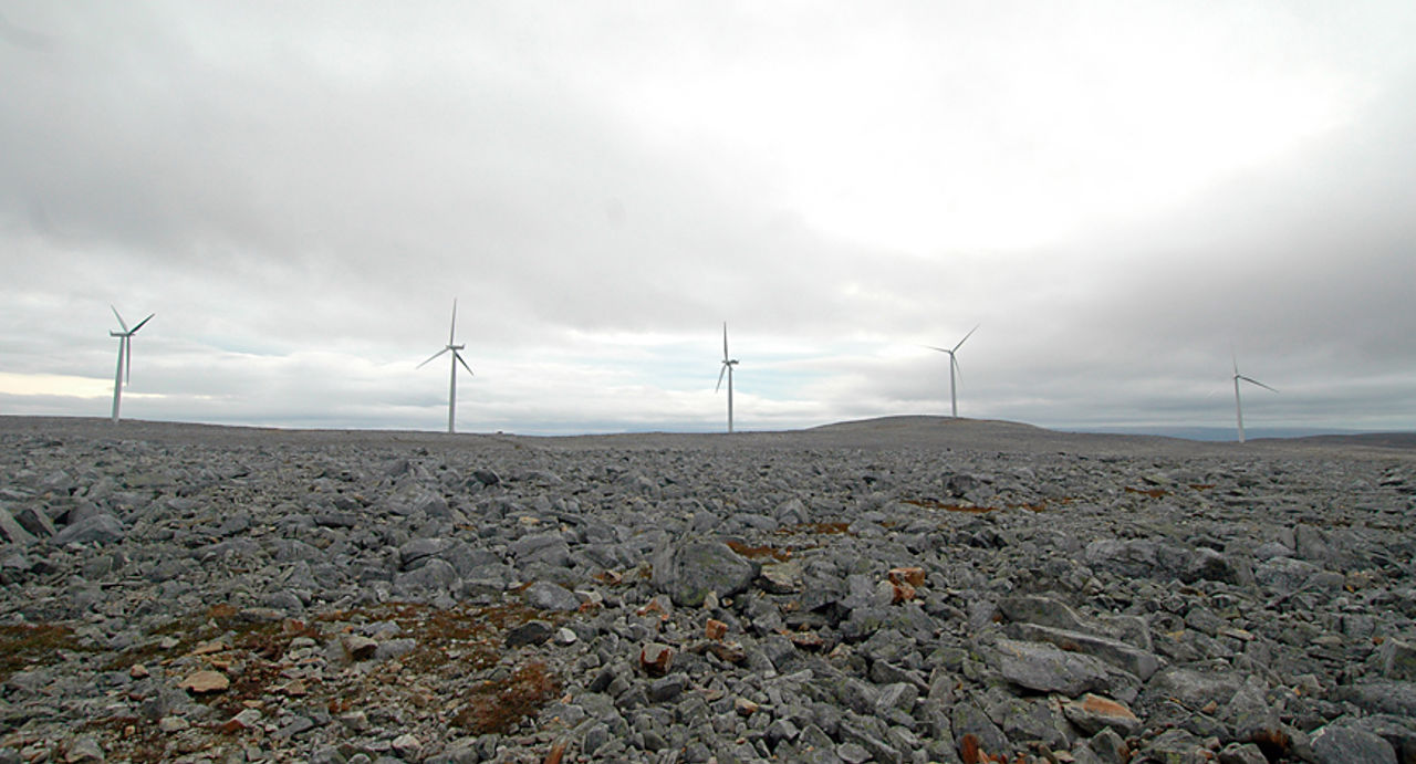 Kj&oslash;llefjord vindpark